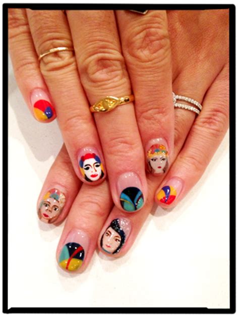 prada nail designs|View From the Fashion Closet: Runway.